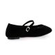 Reqins Babies cuir veloursnoir