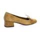 Reqins Ballerines cuir veloursmuscade