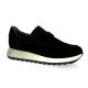 Reqins Baskets cuir veloursnoir