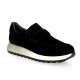 Reqins Baskets cuir veloursnoir