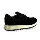 Reqins Baskets cuir veloursnoir