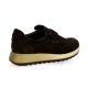 Reqins Baskets cuir veloursmarron