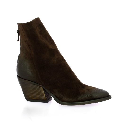 Mimmu Boots cuir veloursmarron