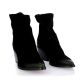 Mimmu Boots cuir veloursnoir