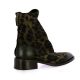 Mimmu Boots cuir veloursleopard