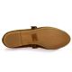 Mimmu Ballerines cuir velourscognac