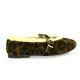 Mimmu Ballerines cuir veloursleopard