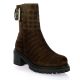Reqins Boots cuir veloursmarron