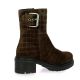 Reqins Boots cuir veloursmarron