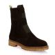 Reqins Boots cuir veloursmarron