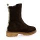 Reqins Boots cuir veloursmarron
