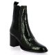 Reqins Boots cuir vernisnoir