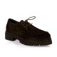 Reqins Derby cuir veloursmarron
