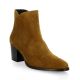 Vidi studio Boots cuir velourstabac