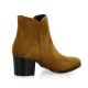 Vidi studio Boots cuir velourstabac