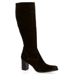 Spaziozero Bottes cuir veloursmarron