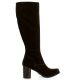 Spaziozero Bottes cuir veloursmarron