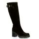 Spaziozero Bottes cuir veloursmarron