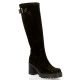 Spaziozero Bottes cuir veloursmarron