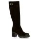 Spaziozero Bottes cuir velourschocolat