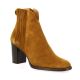 Maroli Boots cuir velourscognac