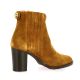 Maroli Boots cuir velourscognac