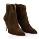 Maroli Boots cuir veloursmarron
