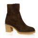 Maroli Boots cuir veloursmarron