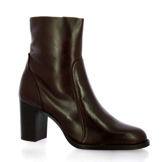 Maroli Boots cuir glacémarron