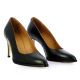 Maroli Escarpins cuir glacénoir