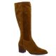 Maroli Bottes cuir velourscognac