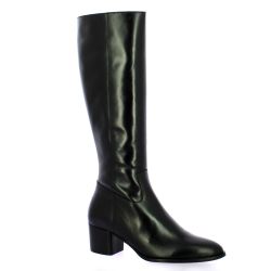 Maroli Bottes cuir glacénoir
