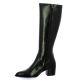 Maroli Bottes cuir glacénoir
