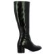 Maroli Bottes cuir glacénoir