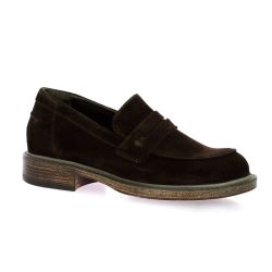 Creator Mocassins cuir veloursmarron