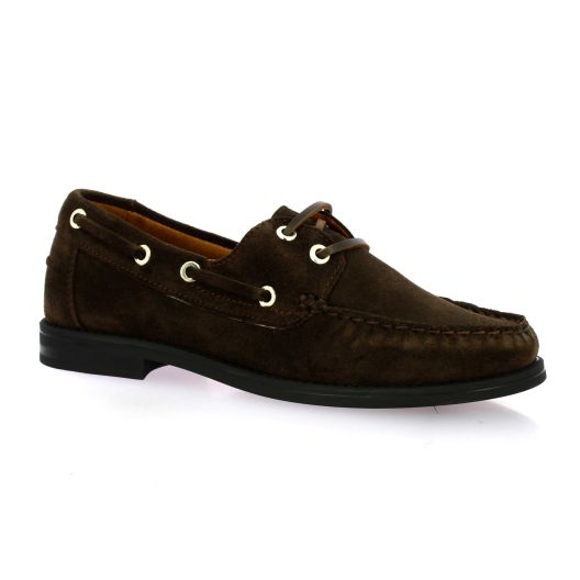 Creator Mocassins cuir veloursmarron