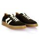 Creator Baskets cuir velourschocolat
