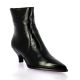 Longtime Boots cuir vernisnoir