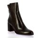Longtime Boots cuir vernismarron
