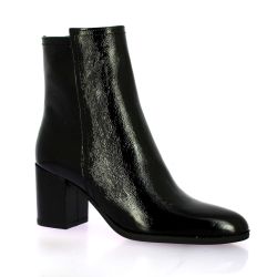 Longtime Boots cuir vernisnoir