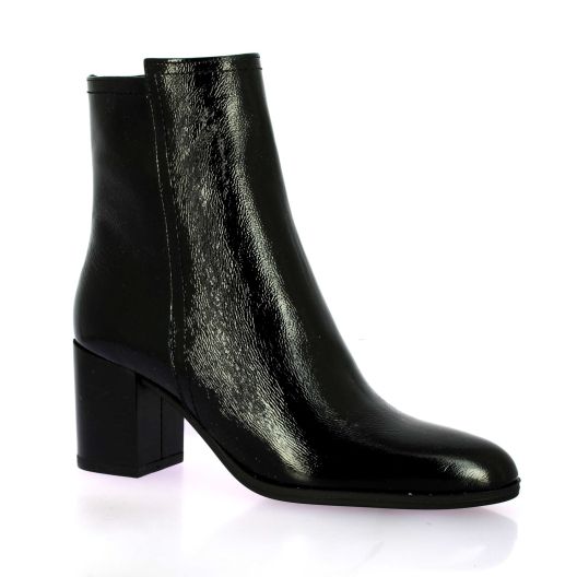 Longtime Boots cuir vernisnoir