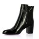 Longtime Boots cuir vernisnoir