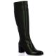 Pao Bottes cuirnoir