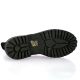 Coco abricot Boots cuir veloursnoir