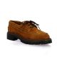 Coco abricot Derby cuir velourstabac