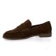 Coco abricot Mocassins cuir veloursmarron