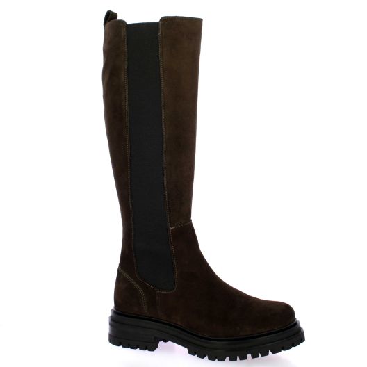 Creator Bottes cuir veloursmarron