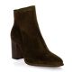 Debutto donna Boots cuir veloursmarron