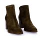Debutto donna Boots cuir veloursmarron