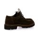 Pao Derby cuir veloursmarron